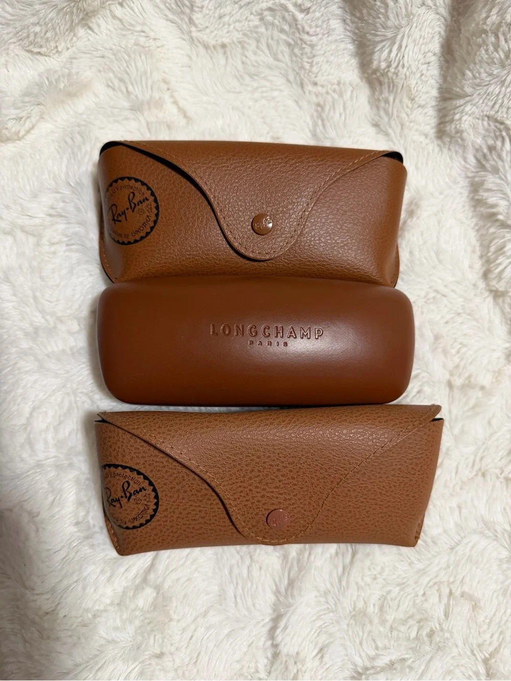 Like New bundle sunglasses cases Longchamp &  Ray-Ban
